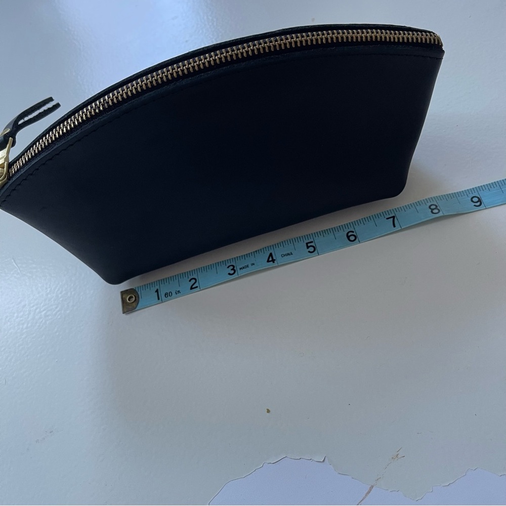 NWOT Portland Leather Goods Makeup Bag - Picture 2 of 5